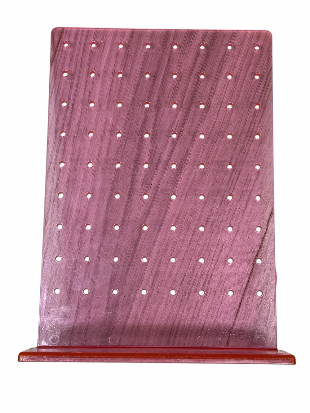 10/$25🦋 Azar Displays Hot Pink Translucent Acrylic Pegboard Earring Display